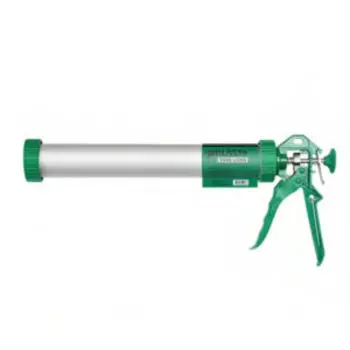 Пистолет для герметика закрытого типа Tube Long Blast, алюминиевая туба, 600 мл