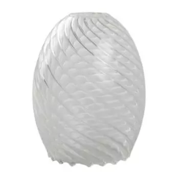 Плафон Элетех Эллипсоид, Е14, стекло, мятый янтарь