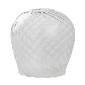 Плафон Элетех Ладера, Е27, 127 мм, стекло, рифленый, косой