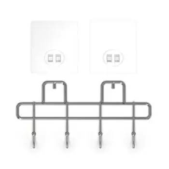 Планка на силиконовом креплении Kleber Lite, 4 крючка