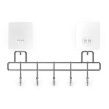 Планка на силиконовом креплении Kleber Lite, 5 крючка