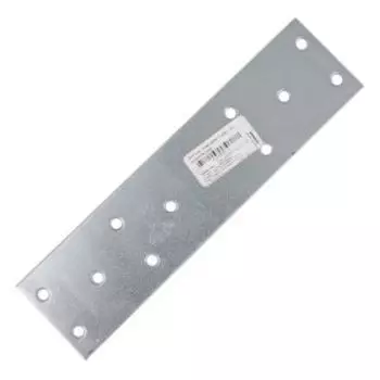 Пластина перфорированная, 160х40х2 мм, оцинкованная