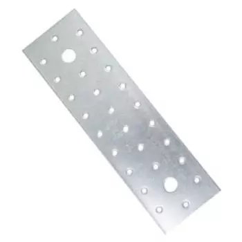 Пластина перфорированная, 200х60х2 мм, оцинкованная