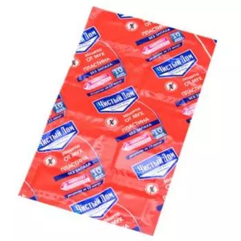 пластины от мух и комаров ЧИСТЫЙ ДОМ длительного действия, уп.10шт