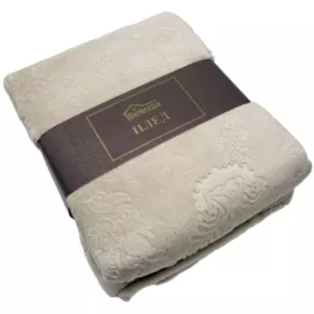 Плед Belezza Кристалл, 200x220 см, микрофибра, бежевый