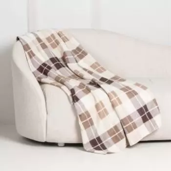 плед CASA CONFORTE London 031, размер 130х170см, флис, п/э