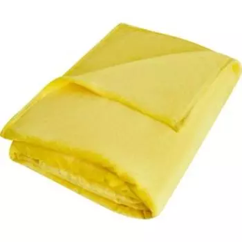 Плед Casa Conforte Tinta, 200х220 см, микрофибра, желтый