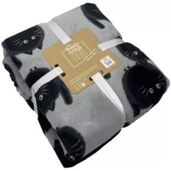 Плед Котошар, 150х200 см, микрофибра, многоцветный