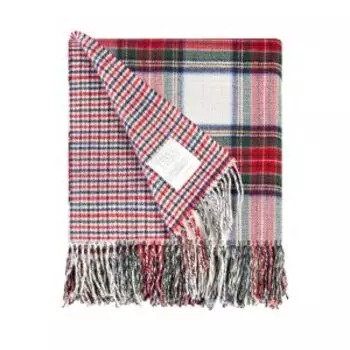 Плед шерстяной Estia Вильям, 150х200 см, шерсть/акрил, клетка, в ассортименте