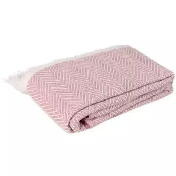 Плед-жаккард Mona Liza Melissa Елочка, 170х200 см, с кистями, хлопок/полиэстер, в ассортименте