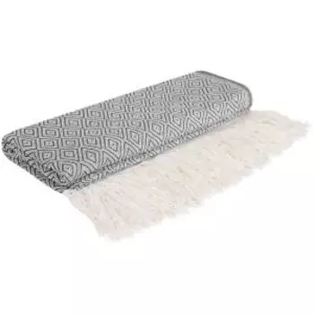 Плед-жаккард Mona Liza Melissa Ромб, 170х200 см, с кистями, хлопок/полиэстер, в ассортименте