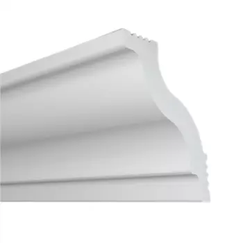 Плинтус потолочный экструдированный ПЛИНТЭКС D40/45, 40х45х2000мм, белый