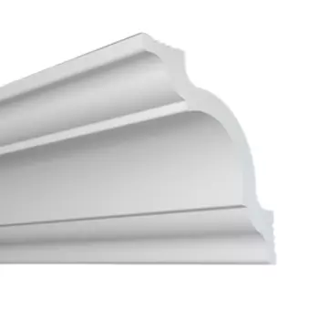Плинтус потолочный экструдированный ПЛИНТЭКС I50/50SC, 50х50х2000мм, белый