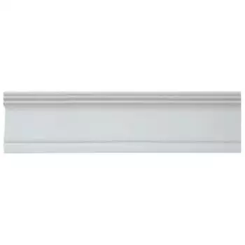 Плинтус потолочный экструдированный Солид С29/50, 29х48х2000 мм, белый
