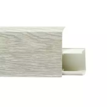 Плинтус Tera, ПВХ, 72 мм, 706 Дуб Пацифик