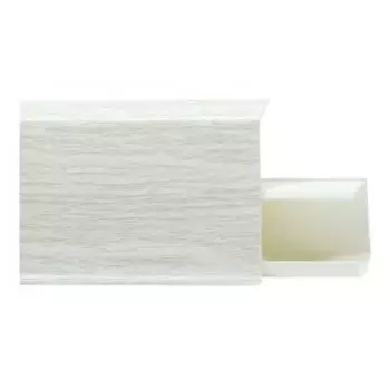 Плинтус Tera, ПВХ, 72 мм, 716 Сандал