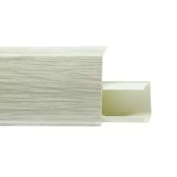 Плинтус Tera, ПВХ, 72 мм, 717 Дуб Эден