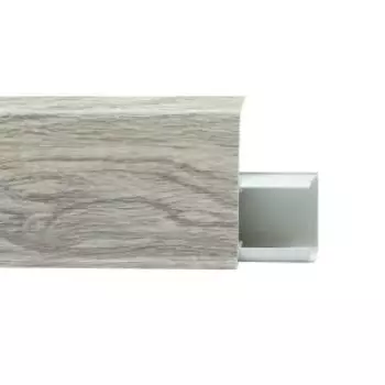 Плинтус Tera, ПВХ, 72мм, 746 Альба