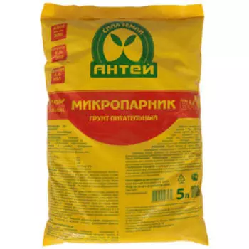 Почвогрунт Антей Микропарник, 5 л