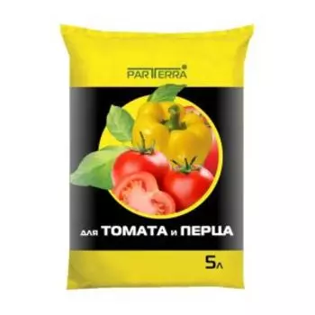 Почвогрунт НОВ-АГРО для томата и перца, 5л
