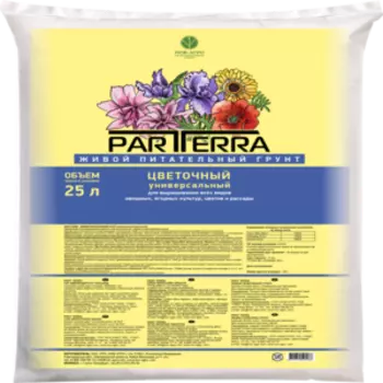 Почвогрунт PARTERRA Цветочный, 25л