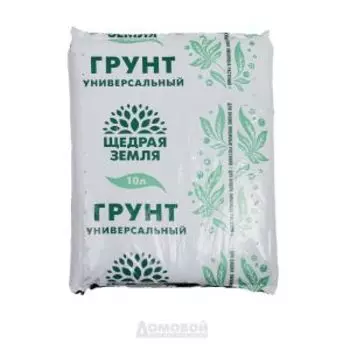 Почвогрунт Щедрая земля универсальный, 10л
