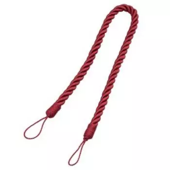 Подхват для штор, 57 см, бордовый