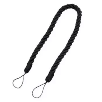 Подхват для штор, 57 см, черный