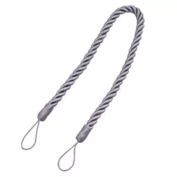 Подхват для штор, 57 см, серебристый