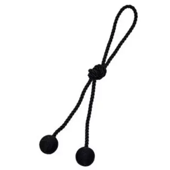 Подхват для штор, 80 см, черный