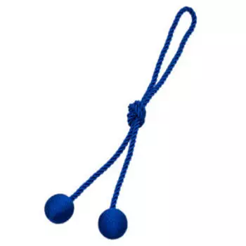 Подхват для штор, 80 см, синий