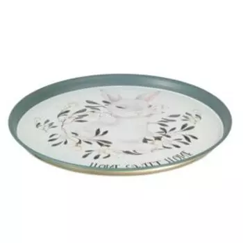 Поднос Fioretta Bunny, 33 см, металл