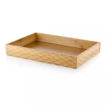 Поднос прямоугольный Flute, 35x25 см, бамбук