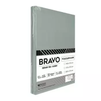 Пододеяльник Браво, 2-сп, 175х215 см, поплин, зеленый