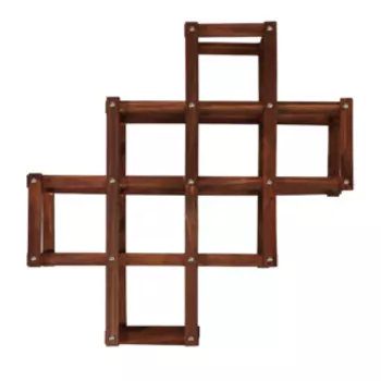 Подставка для бутылок Бордо, дерево