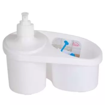 Подставка для моющих средств с дозатором Idea, пластик