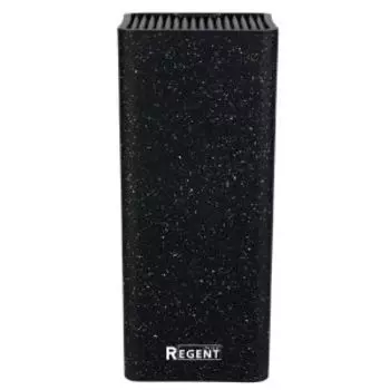 Подставка для ножей и ножниц Block, 23х10 см, пластик, черная