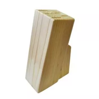 Подставка для ножей Regent Inox Block, 20 х 12 х 8 см, сосна