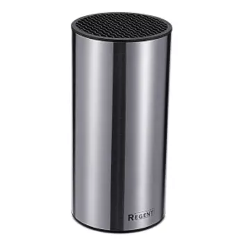 Подставка для ножей Regent Linea Block, 23х11 см, пластик/нерж. сталь