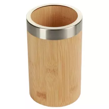 Подставка для столовых приборов, 16.2х10х10 см, бамбук