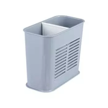 Подставка для столовых приборов, 2-хсекционная, пластик