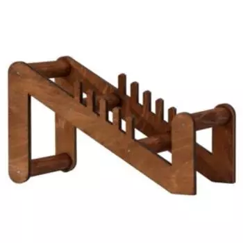 Подставка для вина Эстетика, 17.5x8x8 см, дерево