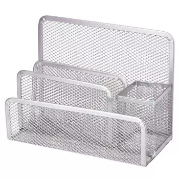 Подставка-органайзер для канцелярии, 17.4х9х13 см