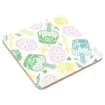 Подставка под горячее Мультидом Пасха, 14х14 см, дерево, в ассортименте