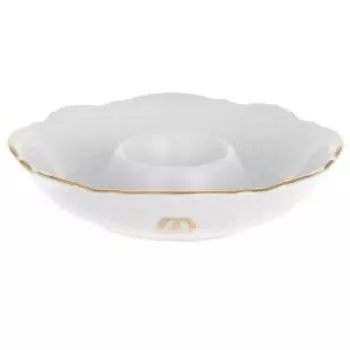 Подставка под яйцо Бернадотт, отводка золото, фарфор