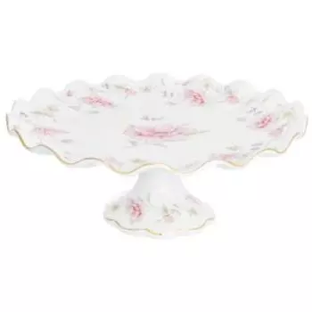 Подставка под торт Elan Gallery Диана, 25.5х25.5х10.5 см, фарфор