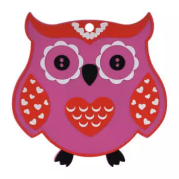 Подставка термостойкая Marmiton Сова, 18х18 см, силикон, в ассортименте