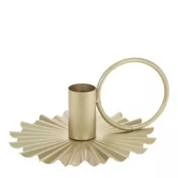 Подсвечник для столовой свечи, 17х14.5х8 см