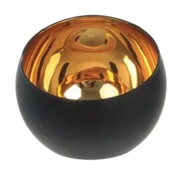 Подсвечник интерьерный, 10х8 см, стекло