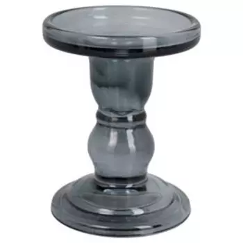 Подсвечник Подиум, 8.5х8.5х11 см, стекло, дымка